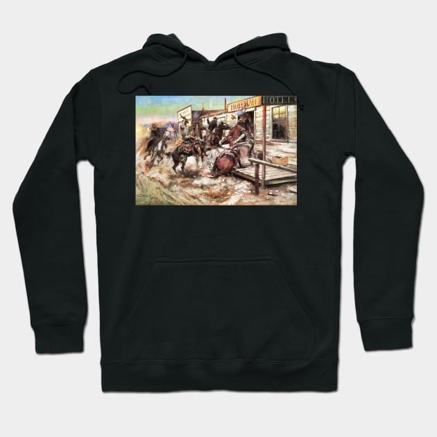 In Without Knocking Hoodie by This and That Designs